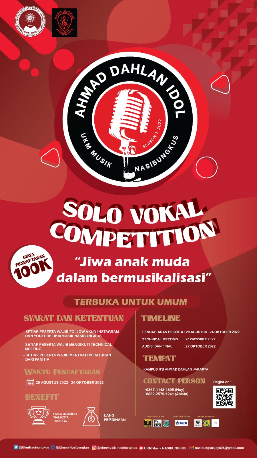 AHMAD DAHLAN IDOL SEASON 5